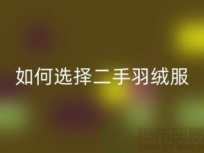 如何选择二手蒙口羽绒服彩神线上平台(集团)官方网站平台@上海库存服装彩神线上平台(集团)官方网站公司