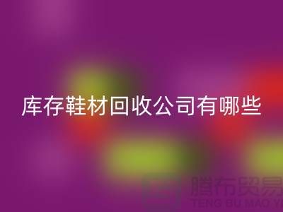 库存鞋材彩神线上平台(集团)官方网站公司有哪些