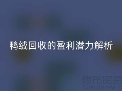 鸭绒彩神线上平台(集团)官方网站的盈利潜力解析——上海腾布贸易地址