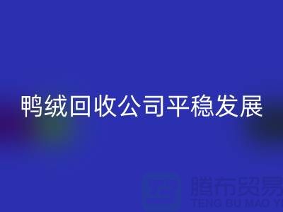 旧鸭绒彩神线上平台(集团)官方网站公司商家更加的平稳发展_彩神线上平台(集团)官方网站