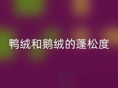鸭绒和鹅绒的蓬松度如何识别-彩神线上平台(集团)官方网站库存鸭绒-彩神线上平台(集团)官方网站库存鹅绒厂家