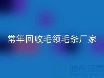真毛领子、假毛领子怎么辨别？常年彩神线上平台(集团)官方网站毛领毛条厂家来告诉你