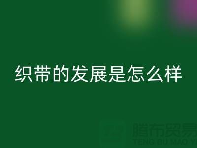 织带的发展是怎么样的呢-废旧织带彩神线上平台(集团)官方网站价格-废旧织带彩神线上平台(集团)官方网站厂家