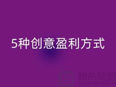 酒店用品彩神线上平台(集团)官方网站：5种创意盈利方式