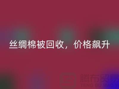从废品到财富：丝绸棉被彩神线上平台(集团)官方网站，价格飙升！
