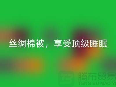 彩神线上平台(集团)官方网站丝绸棉被，享受顶级睡眠体验！不可错过的价格！