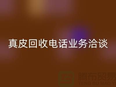 真皮彩神线上平台(集团)官方网站手机业务洽谈中的重要性-广州库存皮革彩神线上平台(集团)官方网站厂家