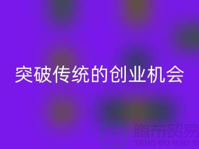 上海服装面料彩神线上平台(集团)官方网站市场：突破传统的创业机会