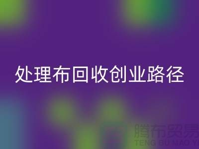 从废弃到财富：库存处理布彩神线上平台(集团)官方网站的创业路径-北京布料彩神线上平台(集团)官方网站厂家
