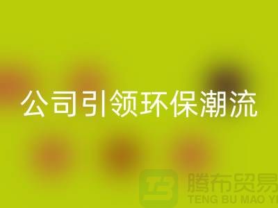 绿色革命：上海家纺布料彩神线上平台(集团)官方网站公司引领环保潮流