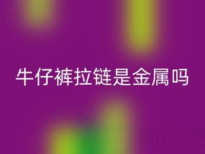 牛仔裤拉链是金属吗？是否能过安检门吗——上海拉链彩神线上平台(集团)官方网站公司