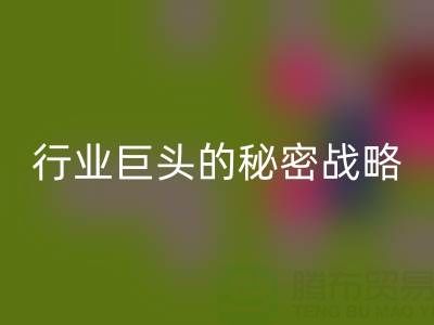 上海库存布料彩神线上平台(集团)官方网站市场：揭秘行业巨头的秘密战略