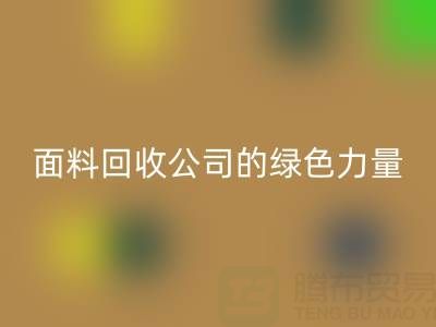 环保行动：上海真丝面料彩神线上平台(集团)官方网站公司的绿色力量