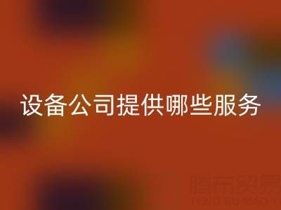 无锡二手设备彩神线上平台(集团)官方网站公司主要提供哪些服务？全面解析经营范围