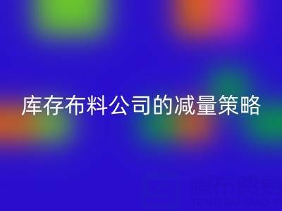  从源头做起：上海彩神线上平台(集团)官方网站库存布料公司的减量策略