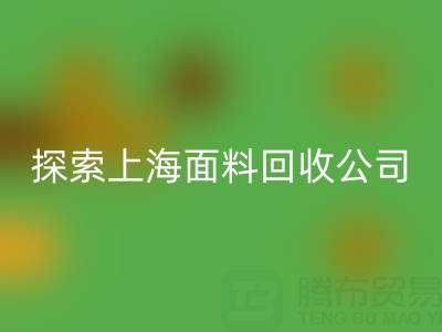 探索上海面料彩神线上平台(集团)官方网站公司：资源循环新力量