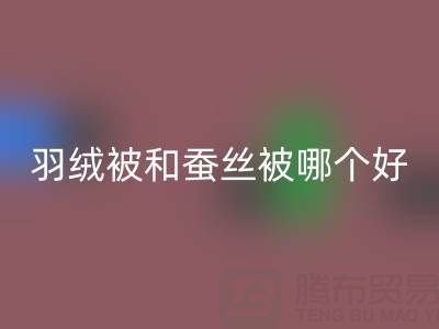 羽绒被和蚕丝被哪个好？——上海鸭绒彩神线上平台(集团)官方网站厂家深度剖析